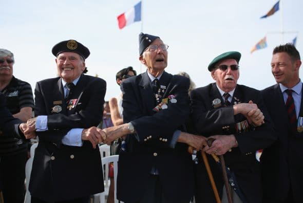 Estadounidenses, británicos, canadienses, polacos y franceses integraban las tropas aliadas que desembarcaron en Normandía. 70 años después, muchos veteranos, la mayoría de ellos nonagenarios, estuvieron presentes en las celebraciones por el aniversario.