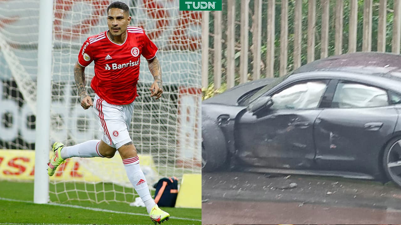 Paolo Guerrero sufre accidente automovilístico