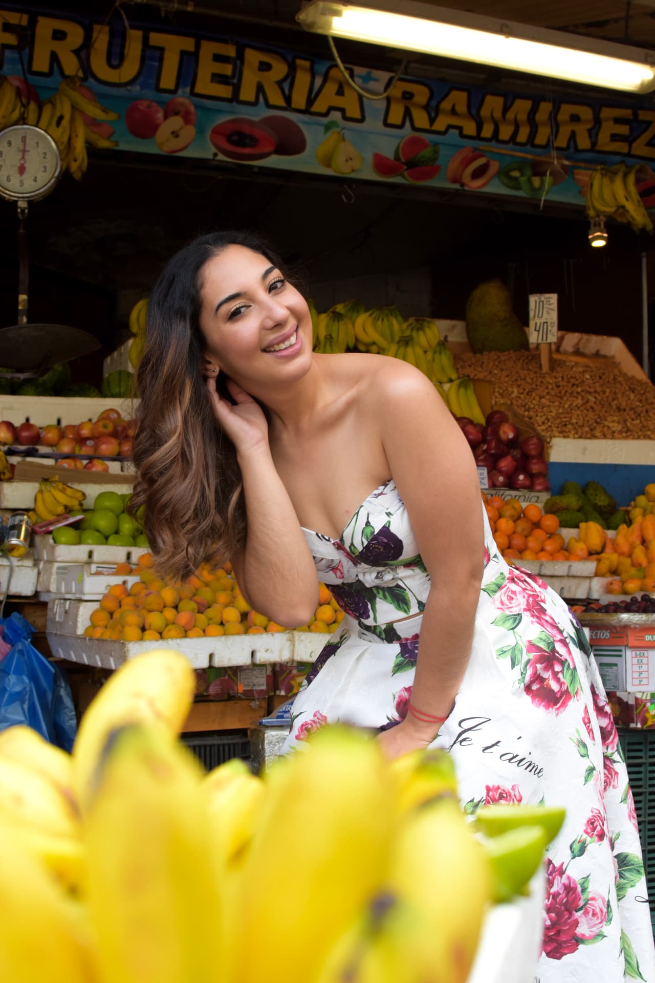 Sin duda, la locutora es muy fotogénica y no tiene nada que envidiarle a las modelos profesionales.