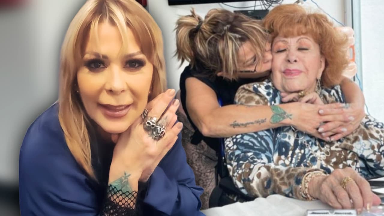 Alejandra Guzmán da una actualización sobre la salud de Silvia Pinal tras el "susto" que vivieron