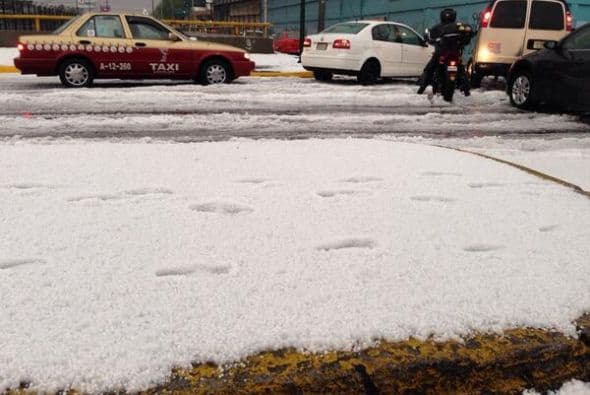 El usuario @EdgarA_Gonzalez confesó que "nunca había visto las calles así"