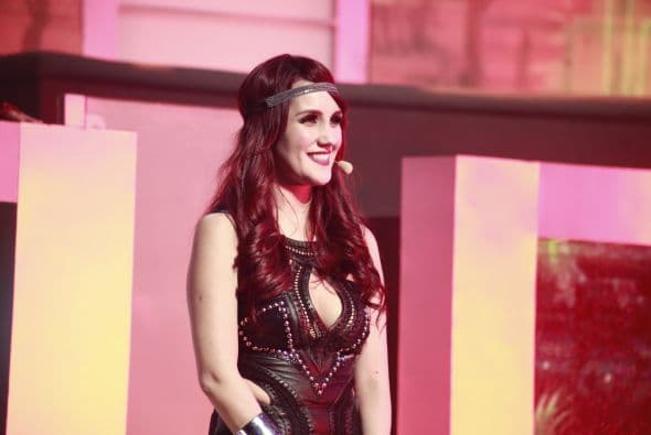 Y la pelirroja quedó encantada con su nueva integrante.