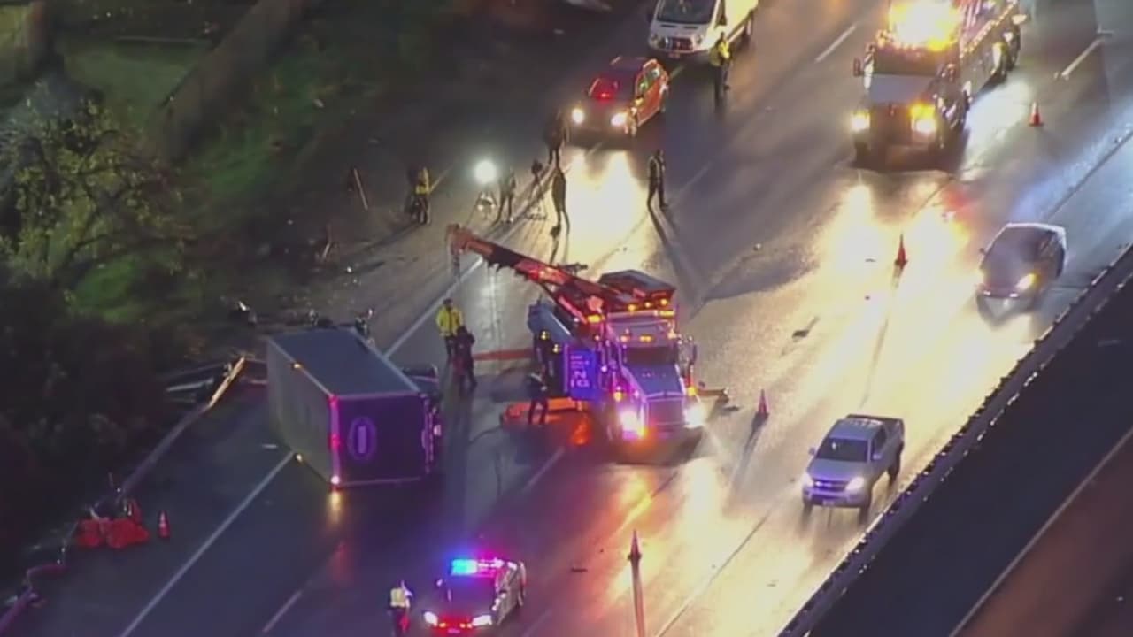 Conductor que se quedó dormido provoca accidente fatal en autopista 101 en San José