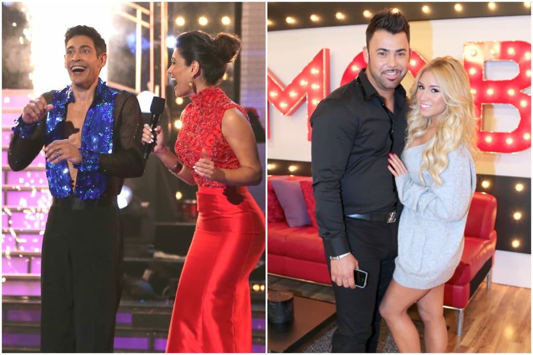 <b>6.- </b>Los capitanes Johnny Lozada y Rogelio Martínes comparten la experiencia de haber participado en el programa Mira Quién Baila, donde Johnny resultó ganador en la última temporada.