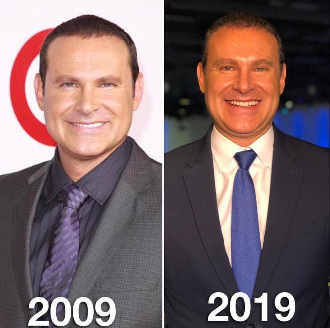 Alan participó, a principios del 2019, en el ‘challenge’ viral de los 10 años, que consistió en compartir una fotografía 10 años atrás y una actual. En esta imagen puedes ver cómo ha cambiado a través de los años, así como su físico antes de iniciar el reto .