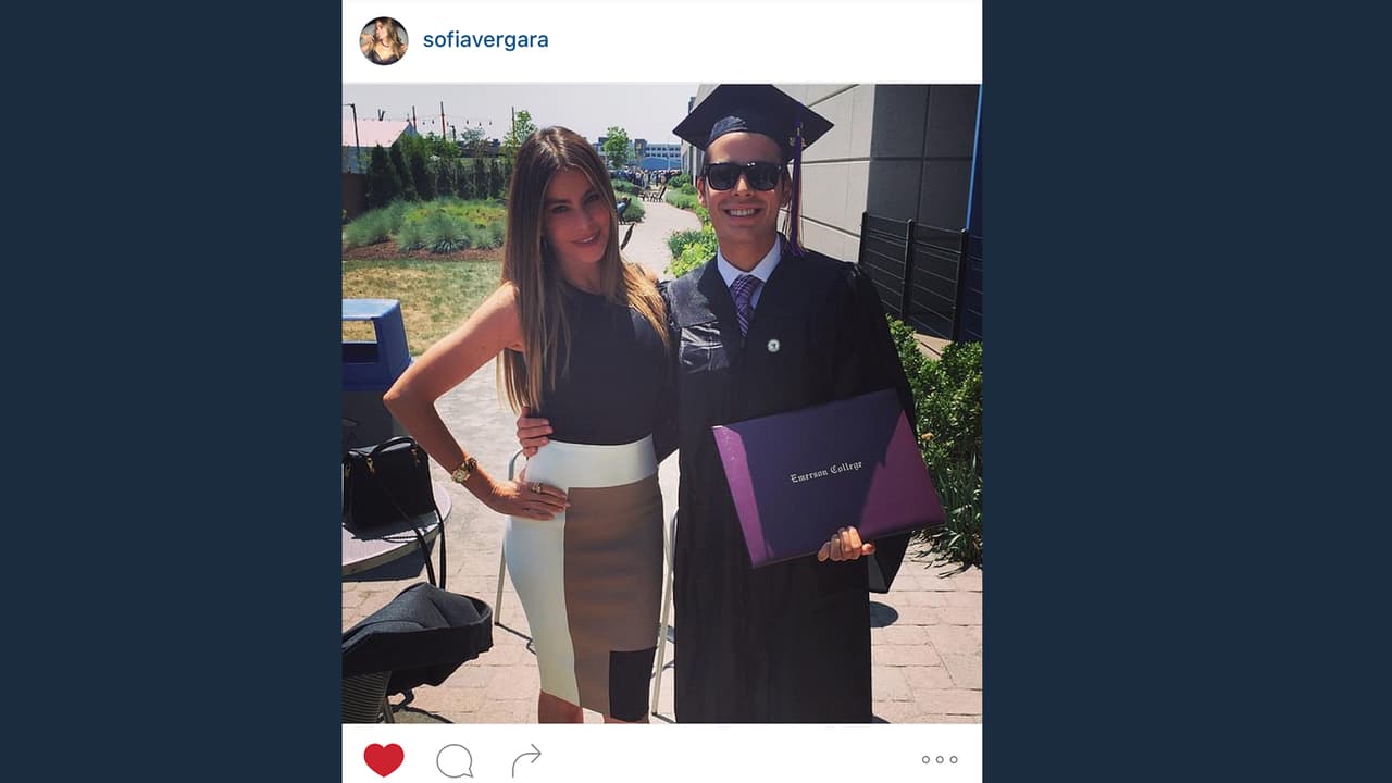 Ese momento en que tu hijito ya no es tan chiquito, ¿ verdad Sofía Vergara?