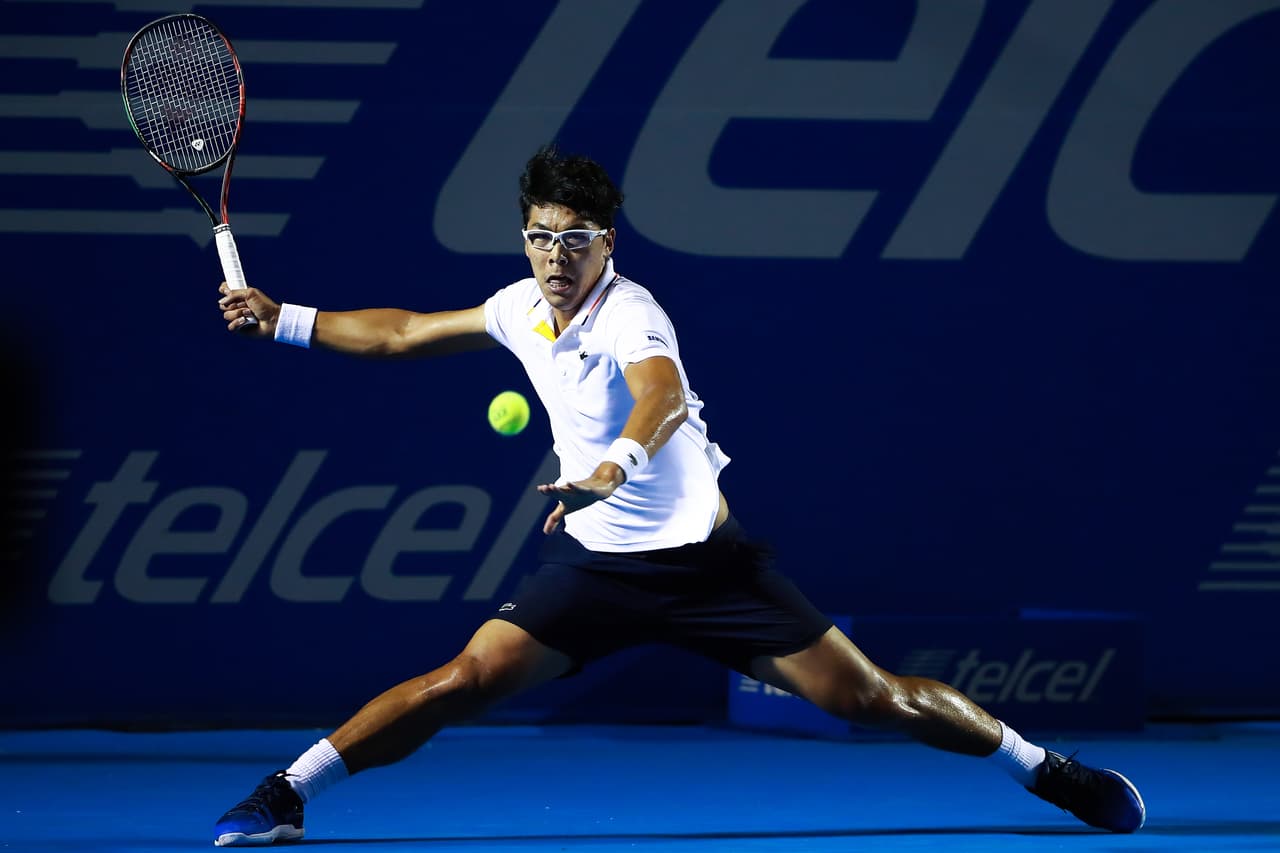 El coreano venía con la motivación de su buen paso por el Abierto de Australia este año, donde fue semifinalista.