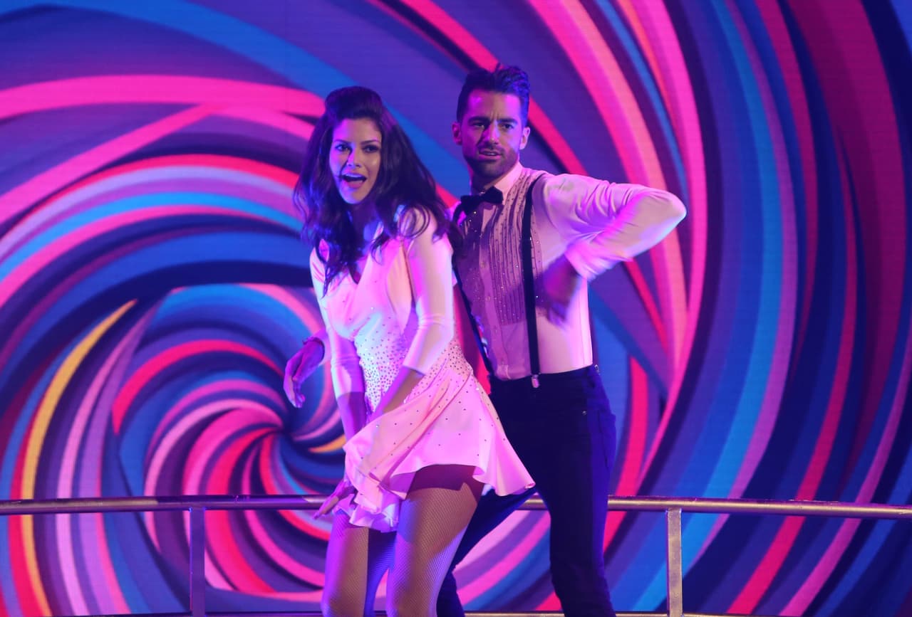 En este segundo baile, Ana mostró su satisfacción por llegar a la gran final de 'Mira Quién Baila'.