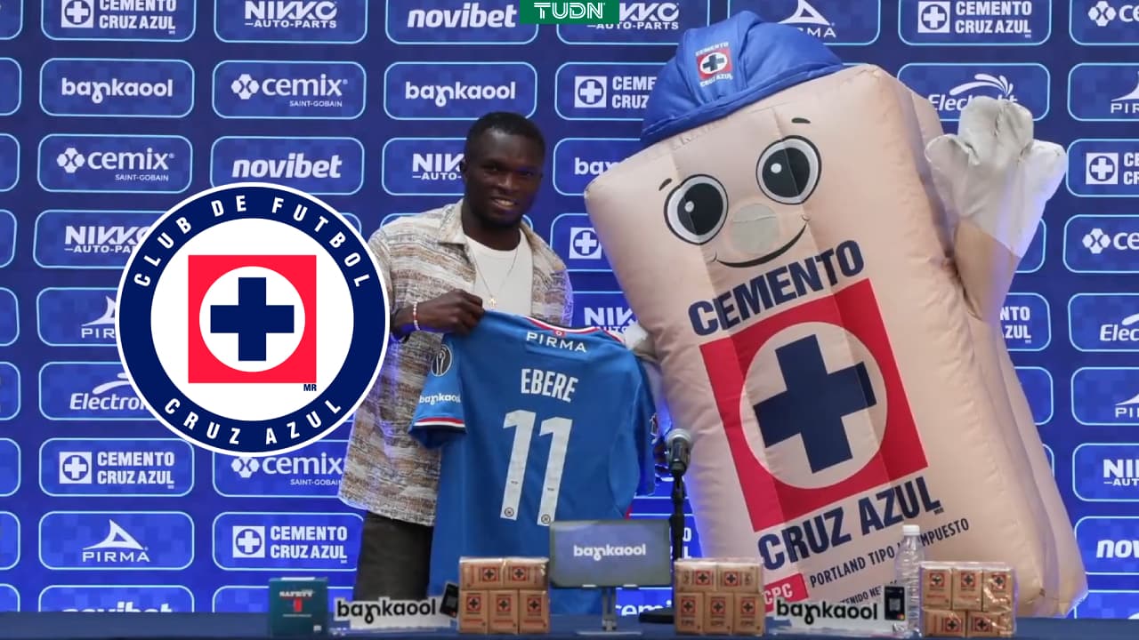 Christian Ebere llegó a la Liga MX para ser campeón con Cruz Azul