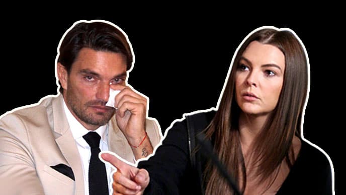 Marjorie de Sousa afirma que Julián Gil no tiene "los pantalones" para hablar con ella cara a cara