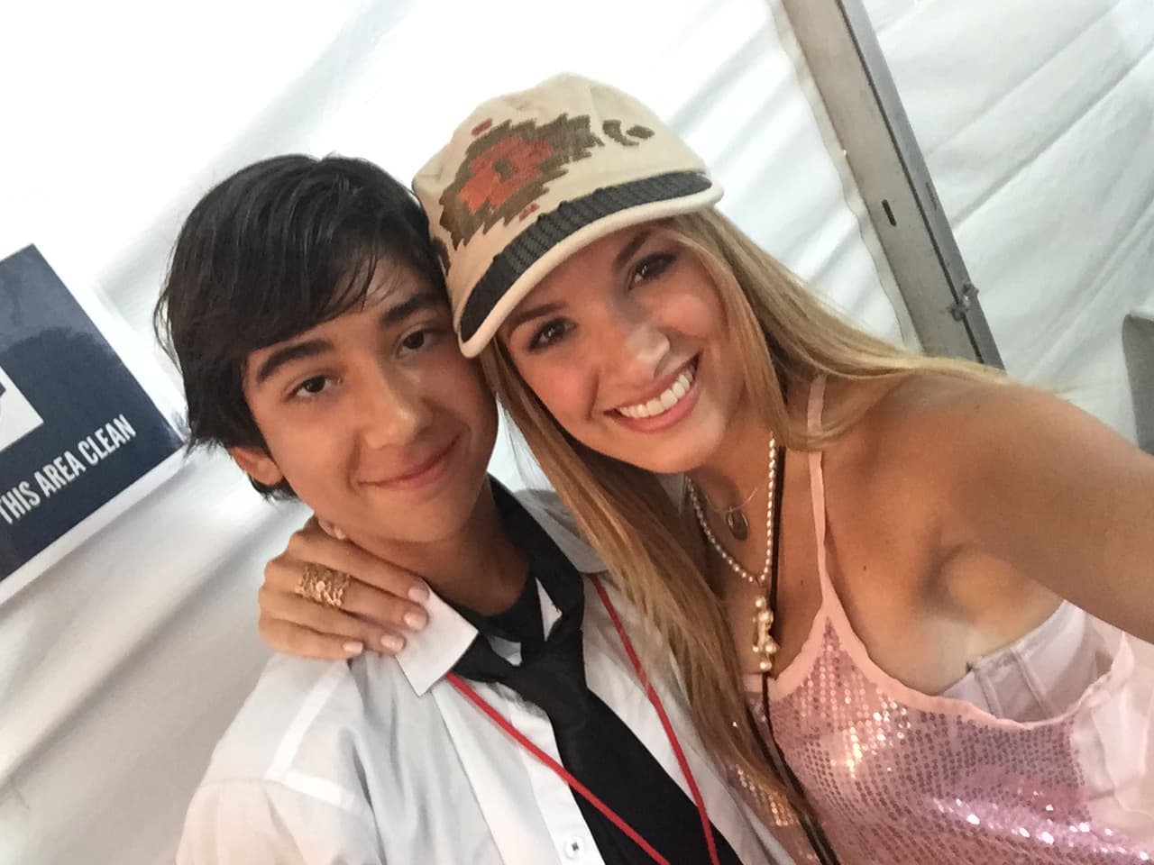 Nuestra reportera digital se la pasó muy bien en las audiciones de Miami Beach. Se hizo selfies con todos!