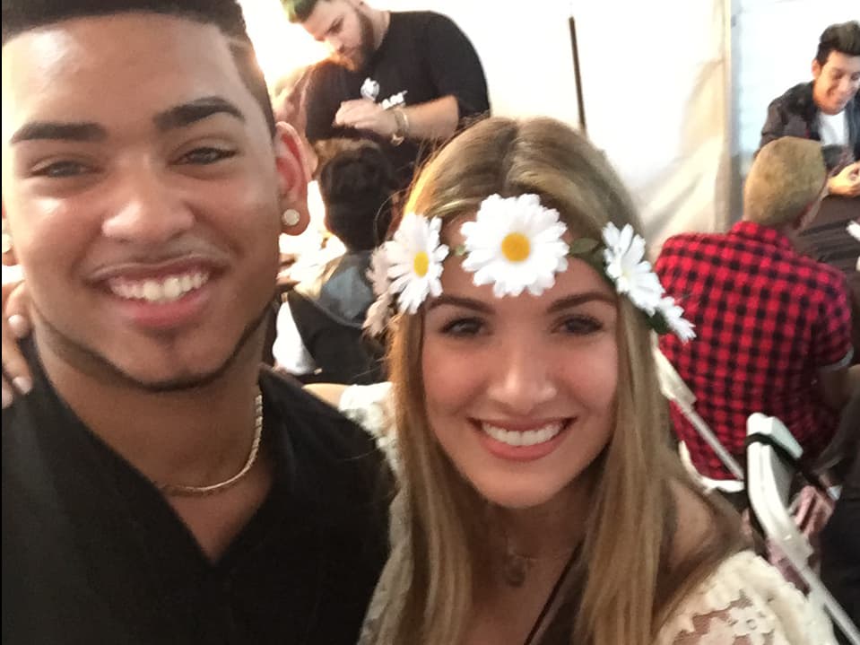 Nuestra reportera digital se la pasó muy bien en las audiciones de Miami Beach. Se hizo selfies con todos!