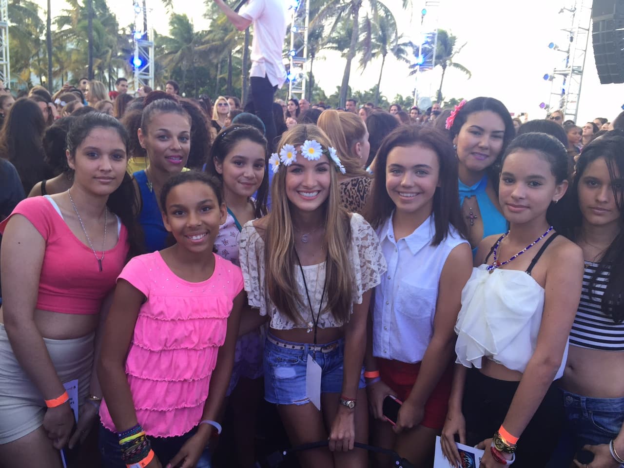 Nuestra reportera digital se la pasó muy bien en las audiciones de Miami Beach. Se hizo selfies con todos!