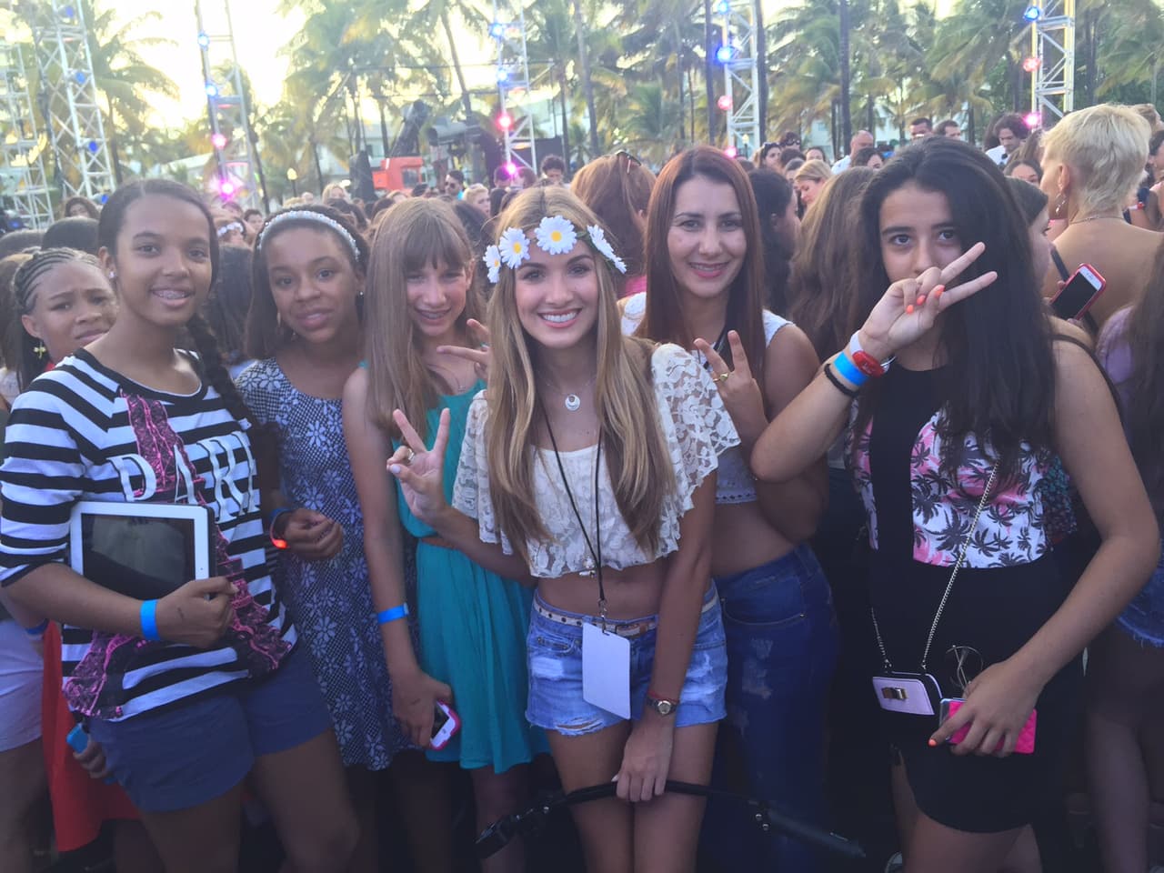 Nuestra reportera digital se la pasó muy bien en las audiciones de Miami Beach. Se hizo selfies con todos!