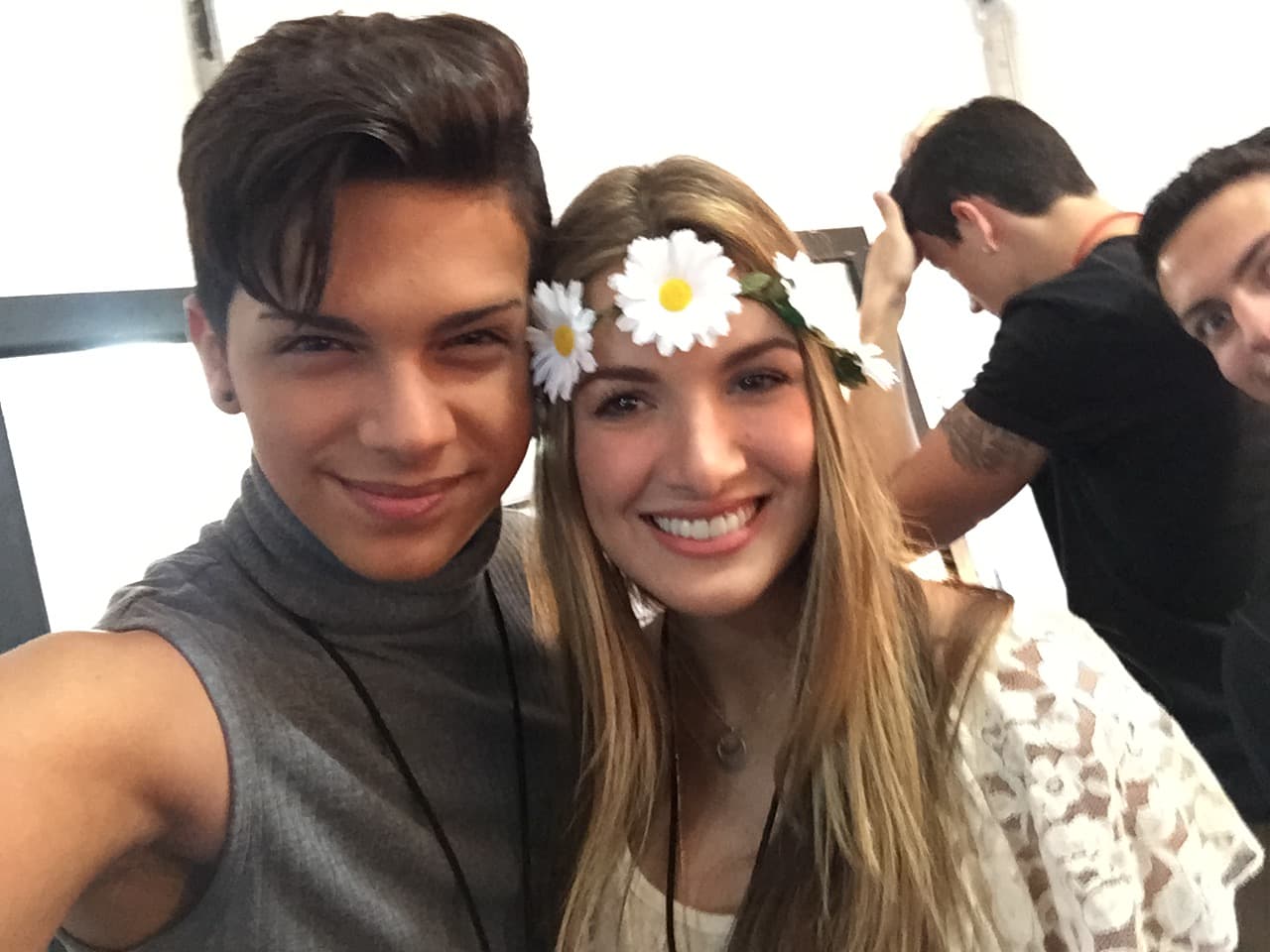 Nuestra reportera digital se la pasó muy bien en las audiciones de Miami Beach. Se hizo selfies con todos!