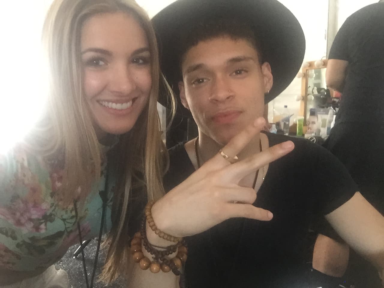 Nuestra reportera digital se la pasó muy bien en las audiciones de Miami Beach. Se hizo selfies con todos!