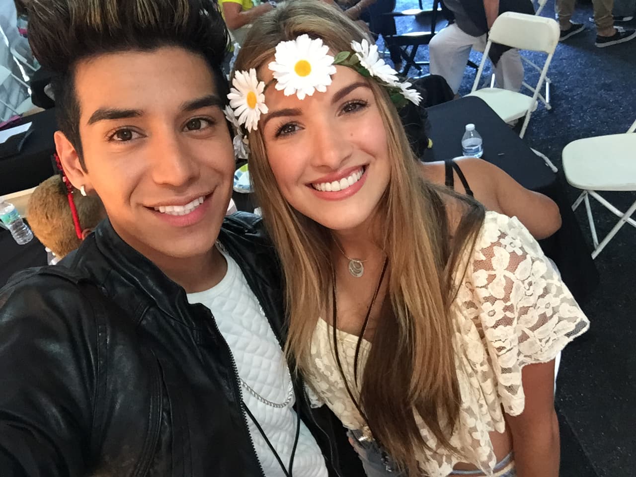 Nuestra reportera digital se la pasó muy bien en las audiciones de Miami Beach. Se hizo selfies con todos!