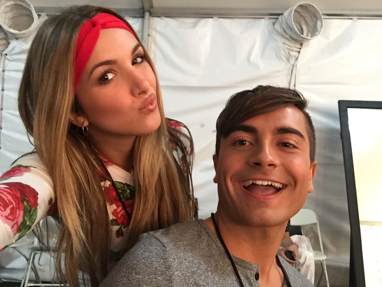 Nuestra reportera digital se la pasó muy bien en las audiciones de Miami Beach. Se hizo selfies con todos!