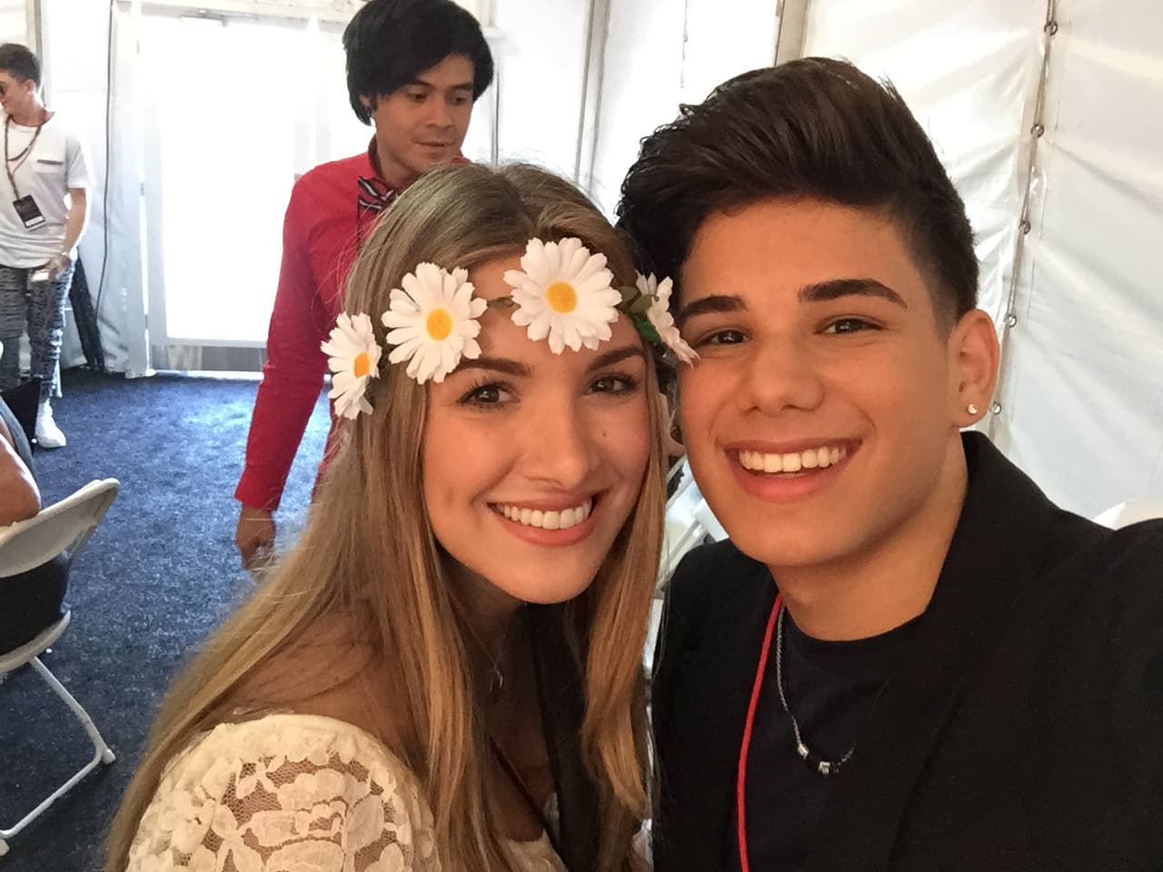 Nuestra reportera digital se la pasó muy bien en las audiciones de Miami Beach. Se hizo selfies con todos!