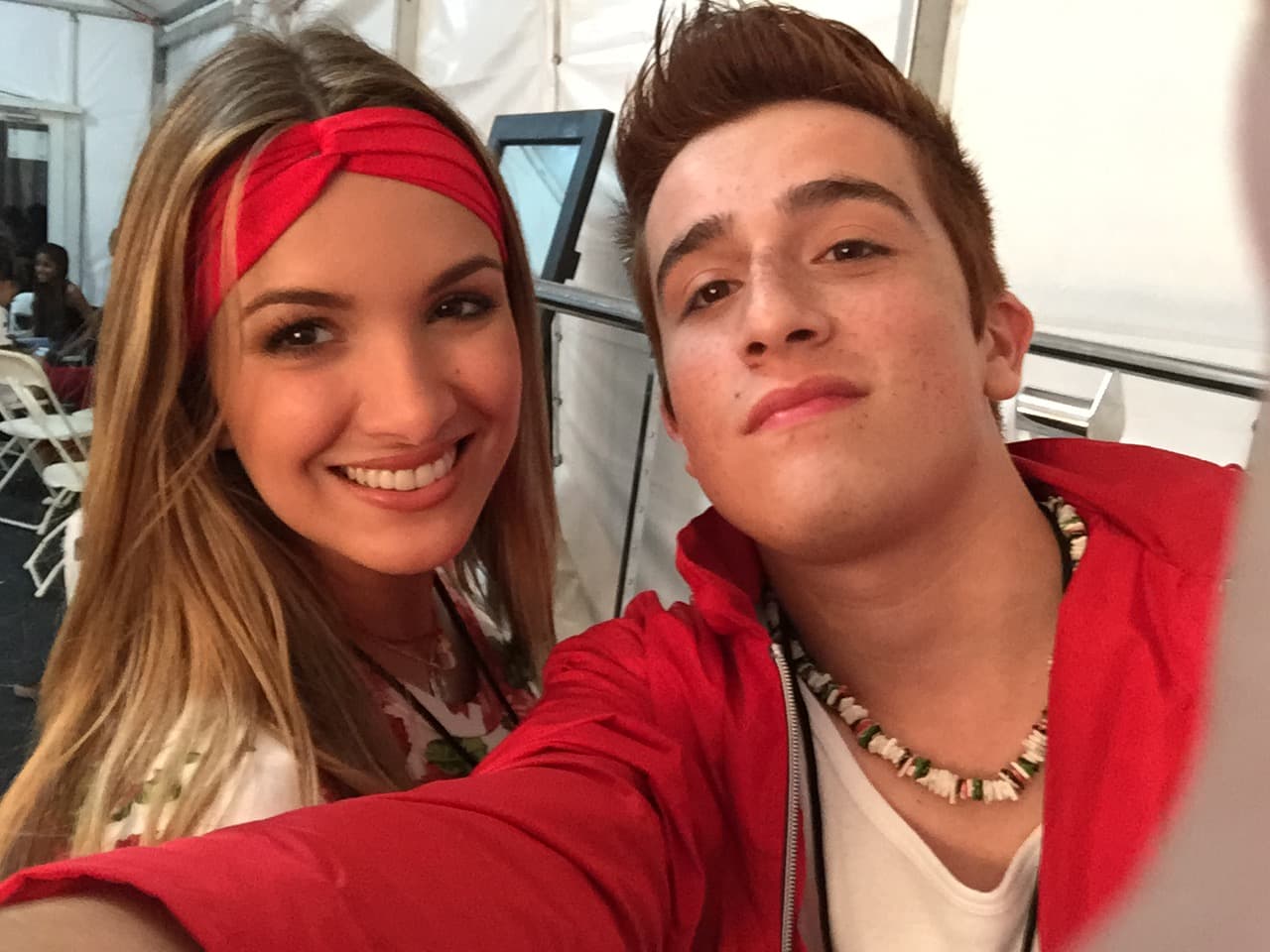 Nuestra reportera digital se la pasó muy bien en las audiciones de Miami Beach. Se hizo selfies con todos!