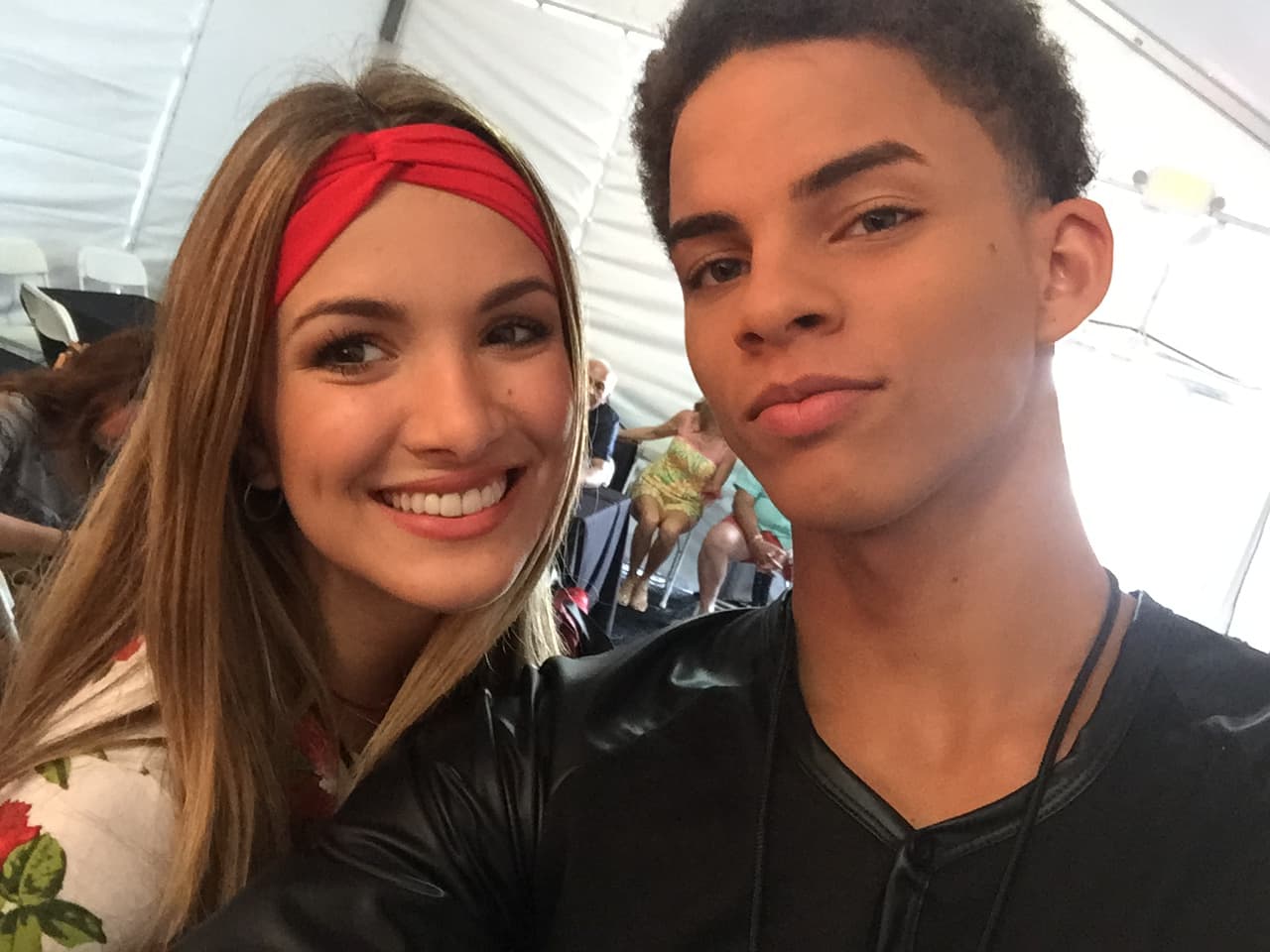 Nuestra reportera digital se la pasó muy bien en las audiciones de Miami Beach. Se hizo selfies con todos!