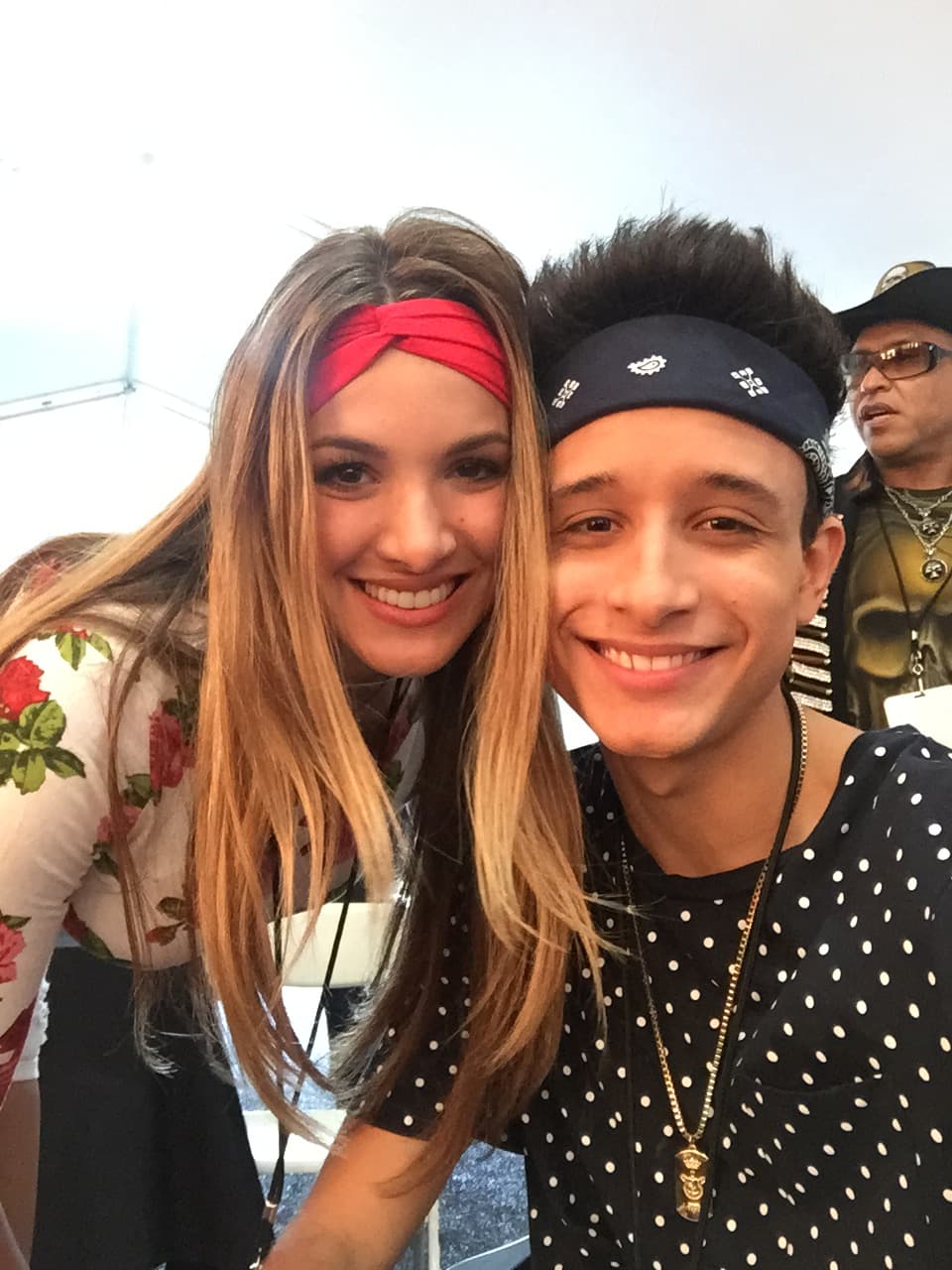 Nuestra reportera digital se la pasó muy bien en las audiciones de Miami Beach. Se hizo selfies con todos!