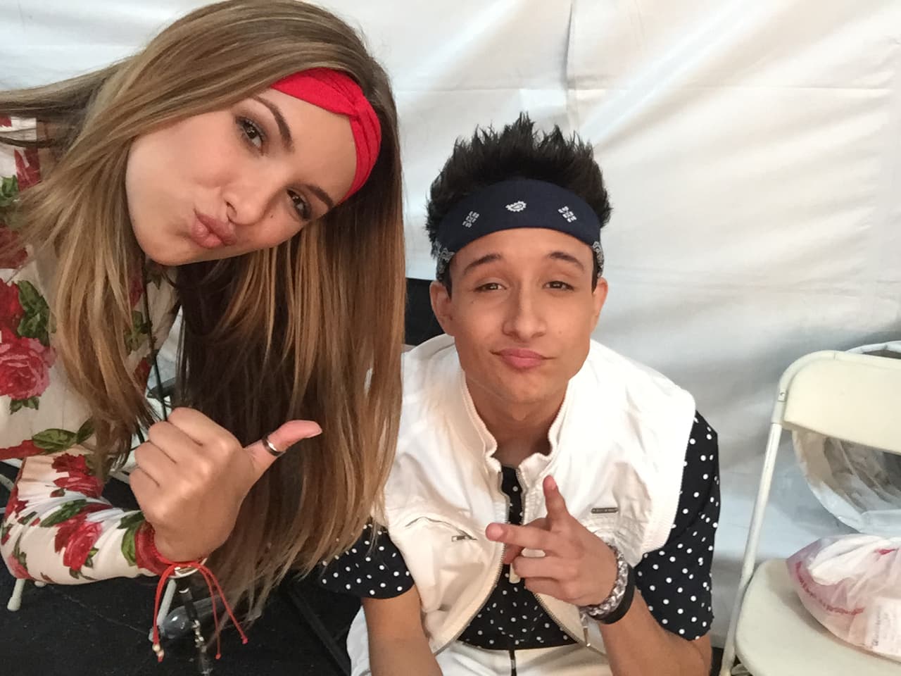 Nuestra reportera digital se la pasó muy bien en las audiciones de Miami Beach. Se hizo selfies con todos!