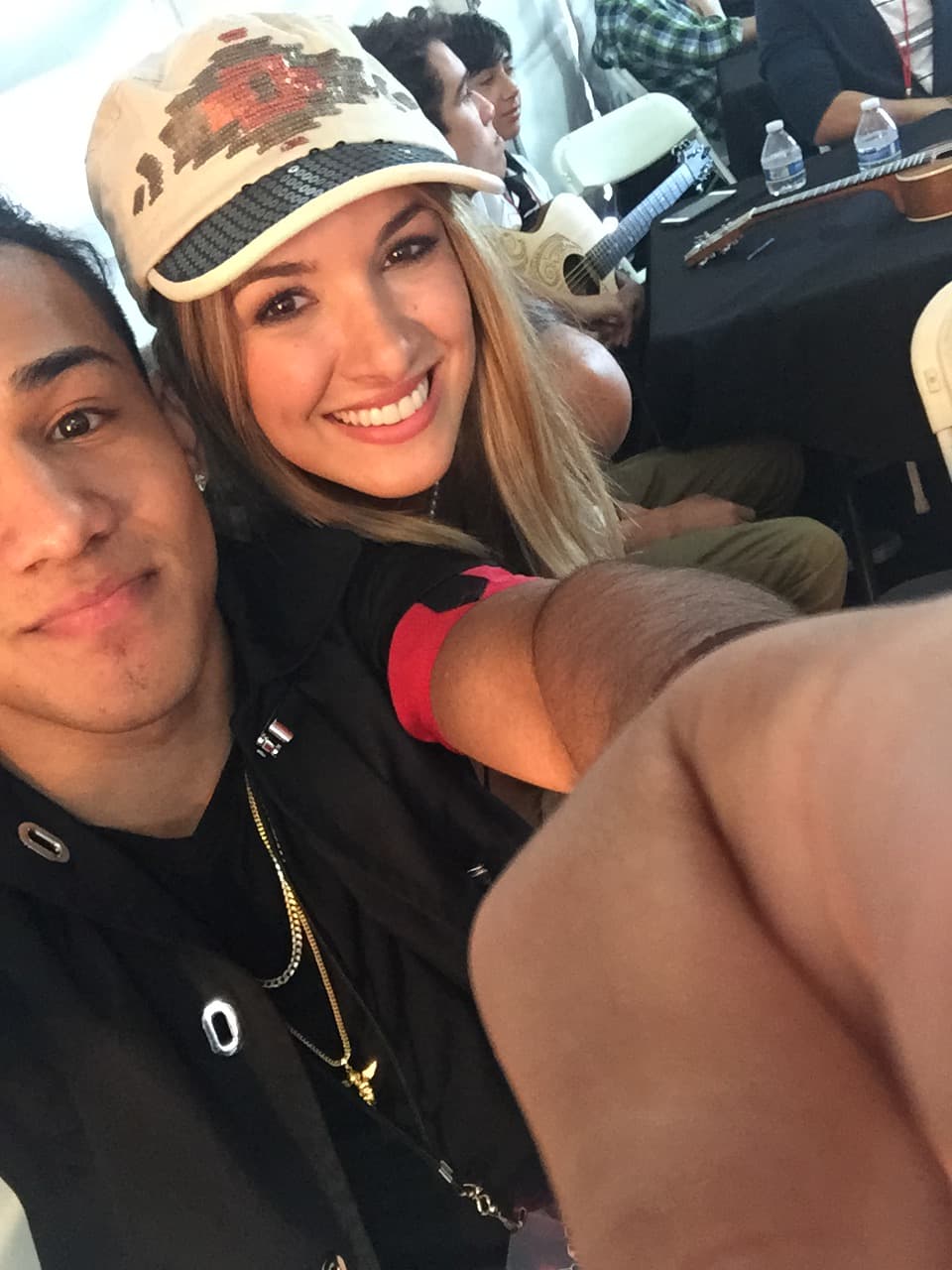 Nuestra reportera digital se la pasó muy bien en las audiciones de Miami Beach. Se hizo selfies con todos!