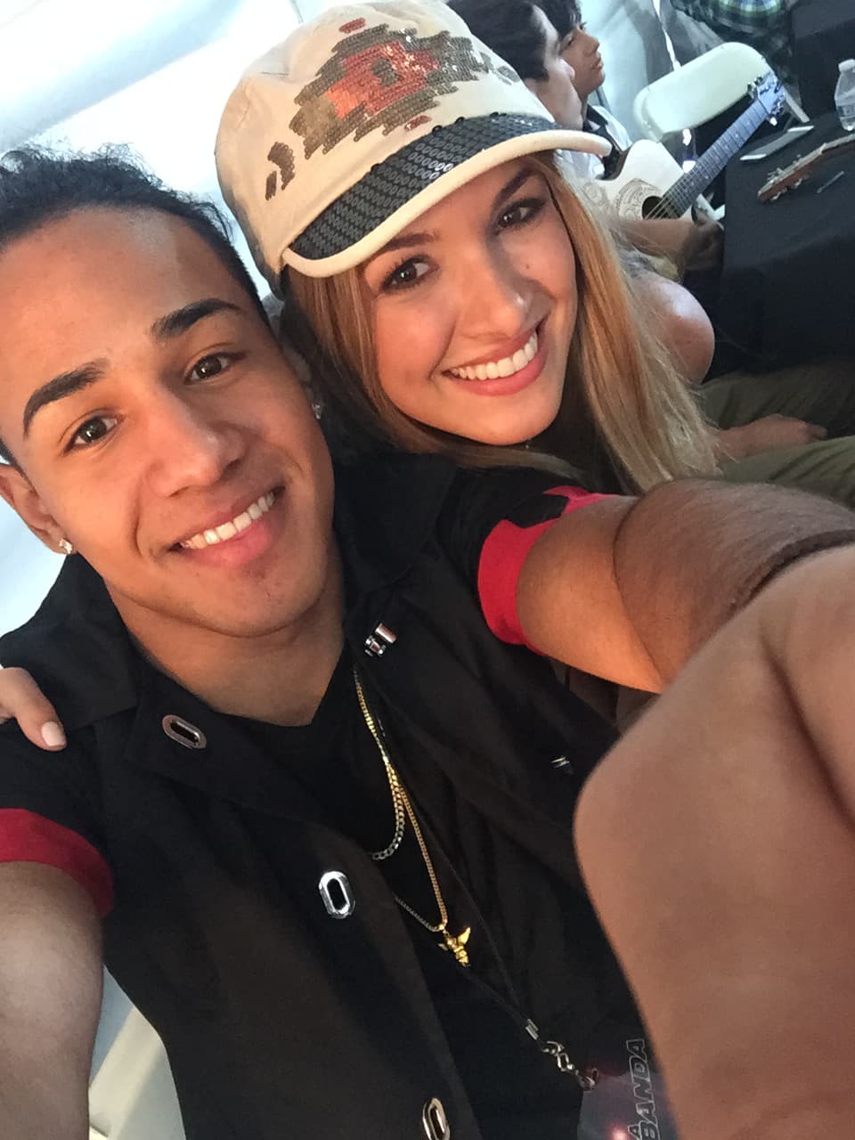 Nuestra reportera digital se la pasó muy bien en las audiciones de Miami Beach. Se hizo selfies con todos!