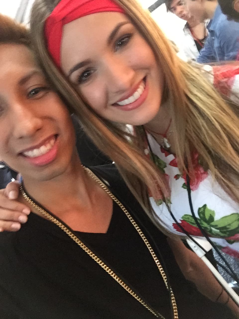 Nuestra reportera digital se la pasó muy bien en las audiciones de Miami Beach. Se hizo selfies con todos!