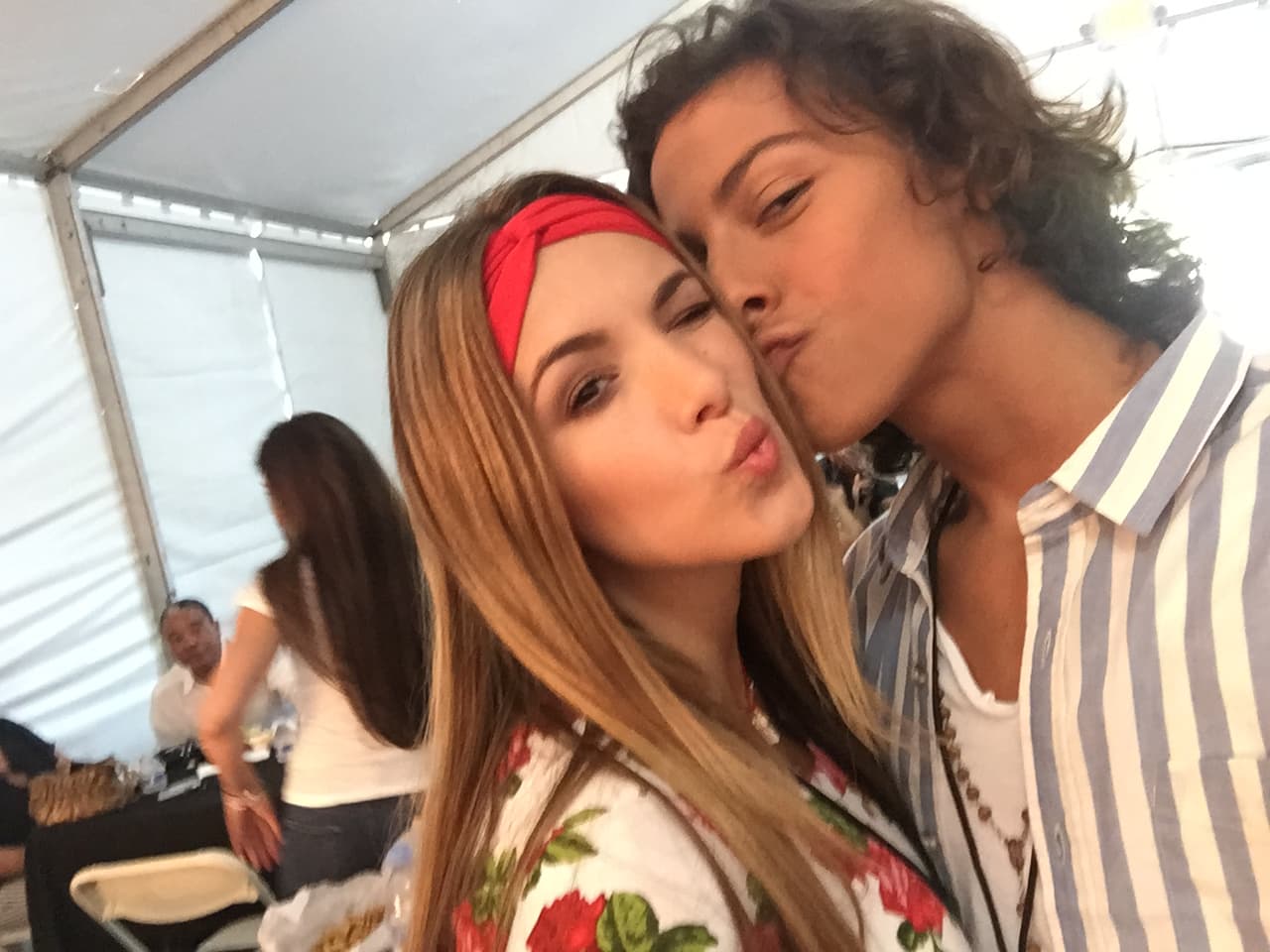 Nuestra reportera digital se la pasó muy bien en las audiciones de Miami Beach. Se hizo selfies con todos!