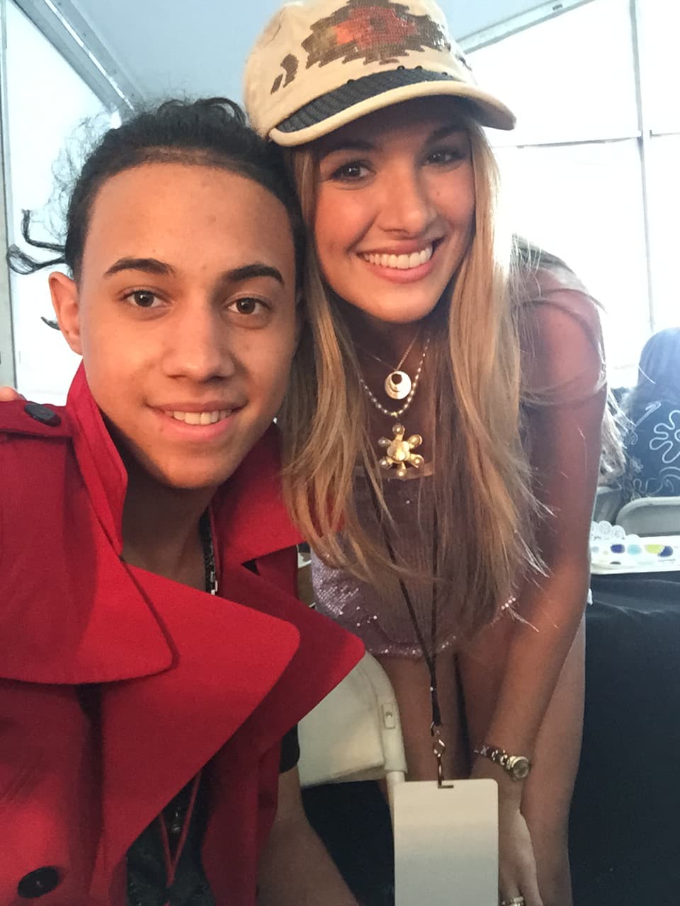 Nuestra reportera digital se la pasó muy bien en las audiciones de Miami Beach. Se hizo selfies con todos!