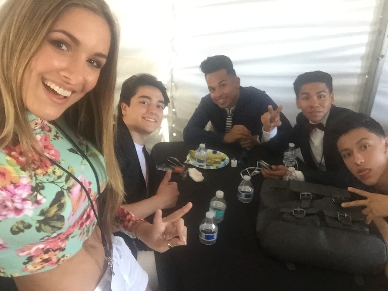 Nuestra reportera digital se la pasó muy bien en las audiciones de Miami Beach. Se hizo selfies con todos!