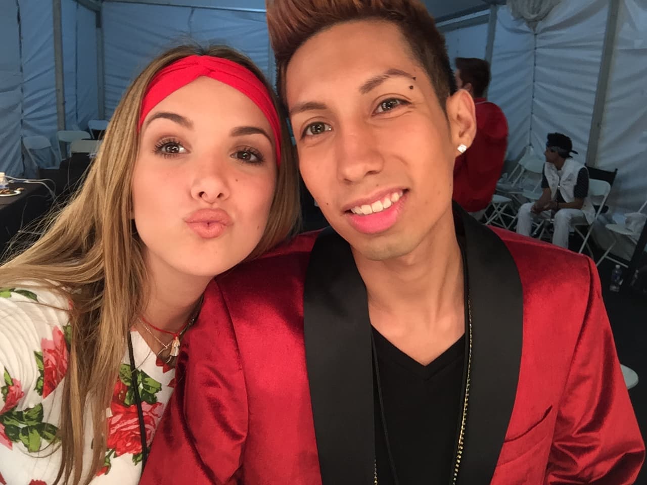 Nuestra reportera digital se la pasó muy bien en las audiciones de Miami Beach. Se hizo selfies con todos!