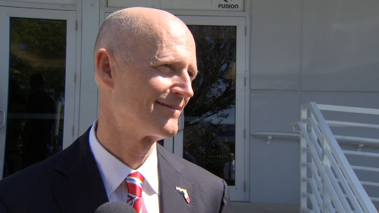 Rick Scott insiste en que no aspirará a la vicepresidencia junto a Trump