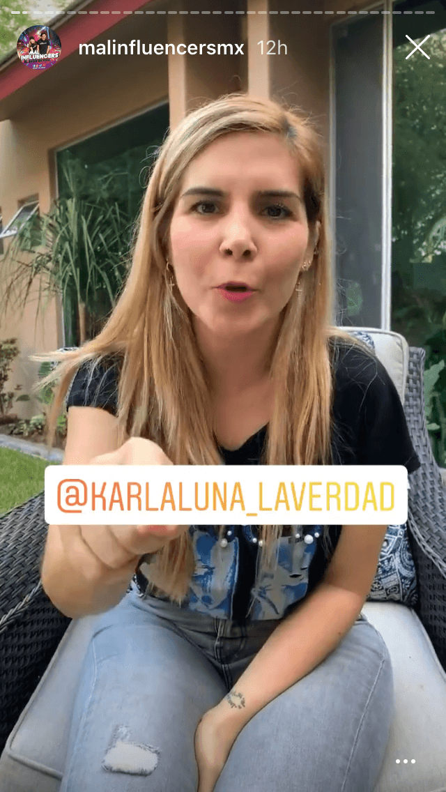 Panini, por su parte, respondió que ella no tiene "autoridad legal" sobre las hijas de Luna y Garza, que "ni siquiera la autoridad la toma en cuenta" pues "eso le corresponde a mi esposo y a los abuelitos de las niñas", le dijo a Gustavo Adolfo Infante.