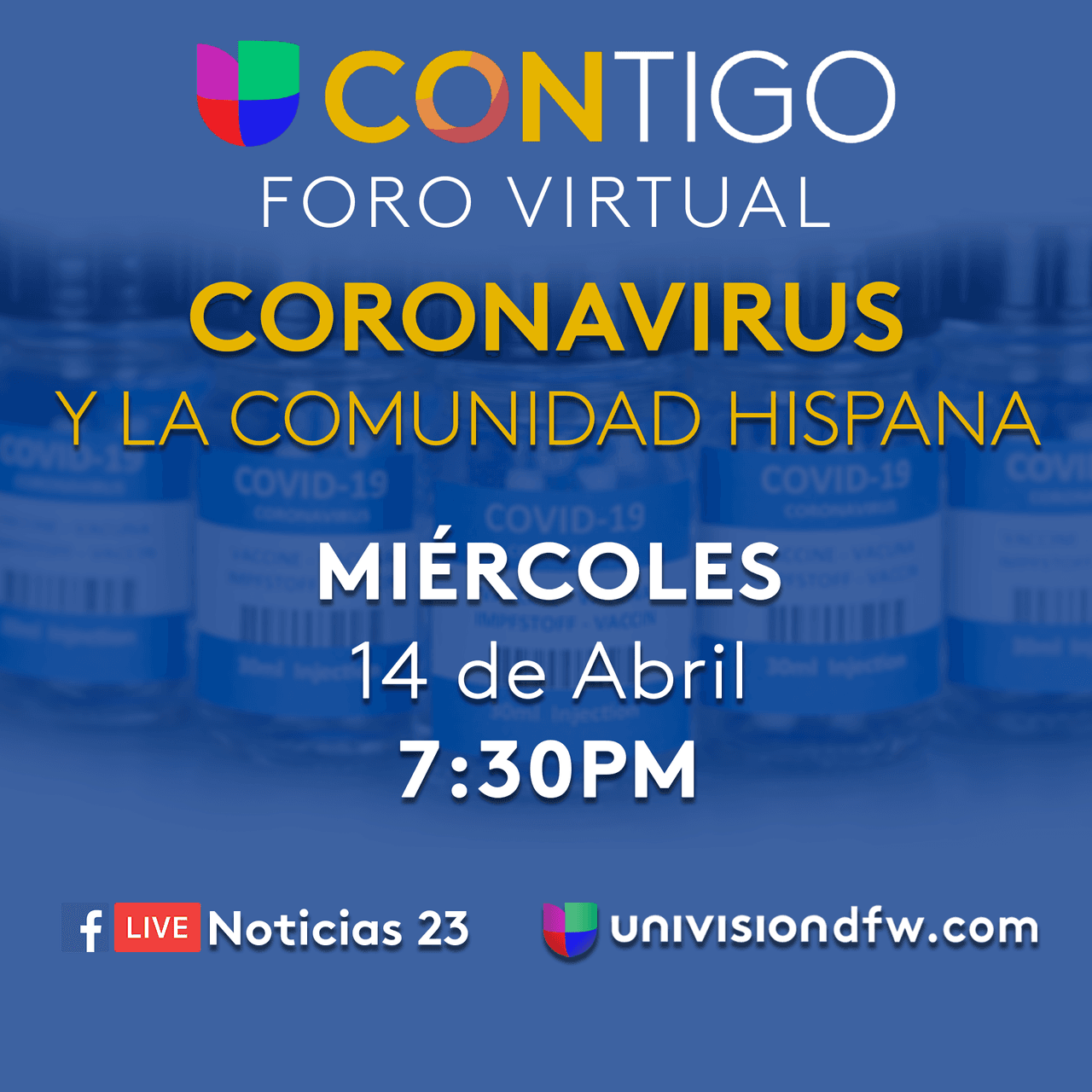 La vacuna contra el coronavirus no previene un contagio, pero si puede evitar hospitalizaciones: Dr. Francisco Neira