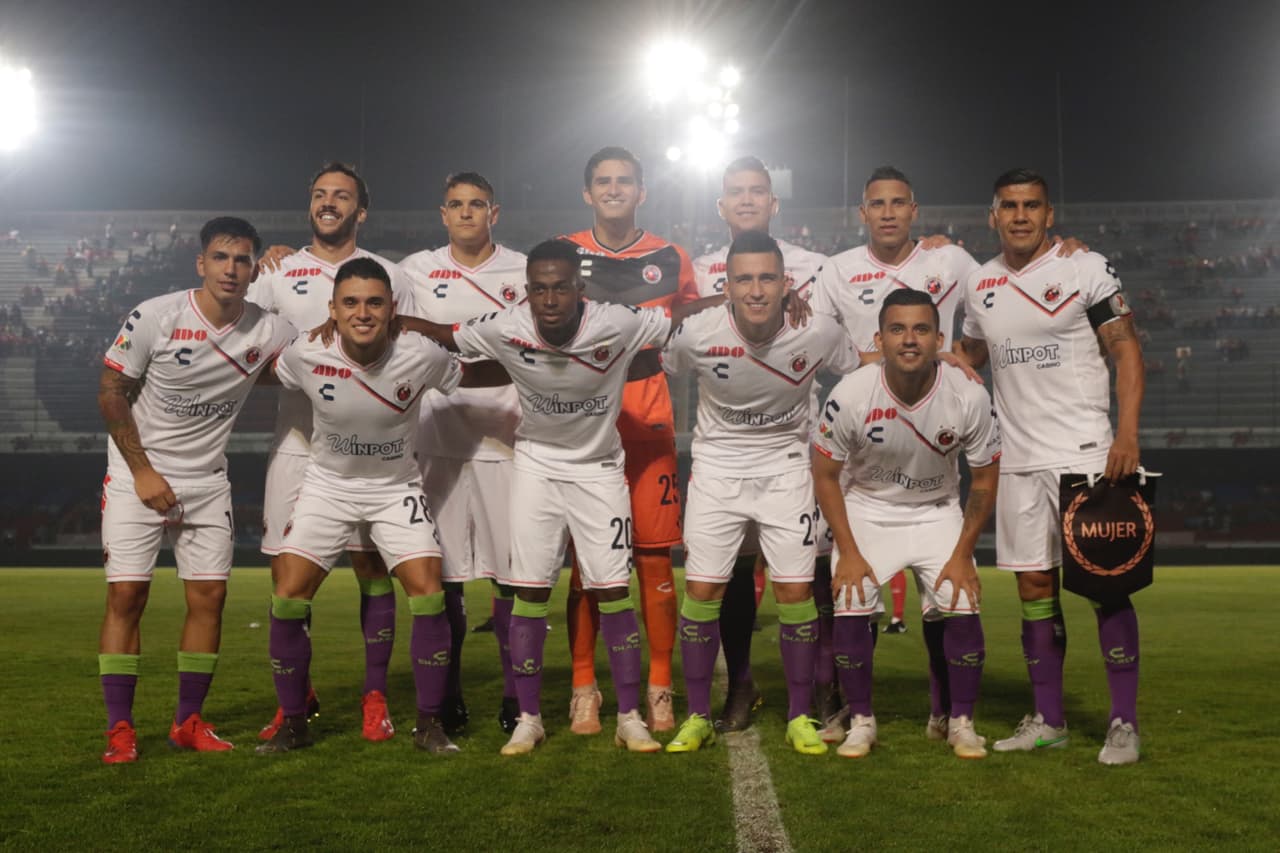 Los once titulares que dispuso el técnico Robert Dante Siboldi en el Veracruz.