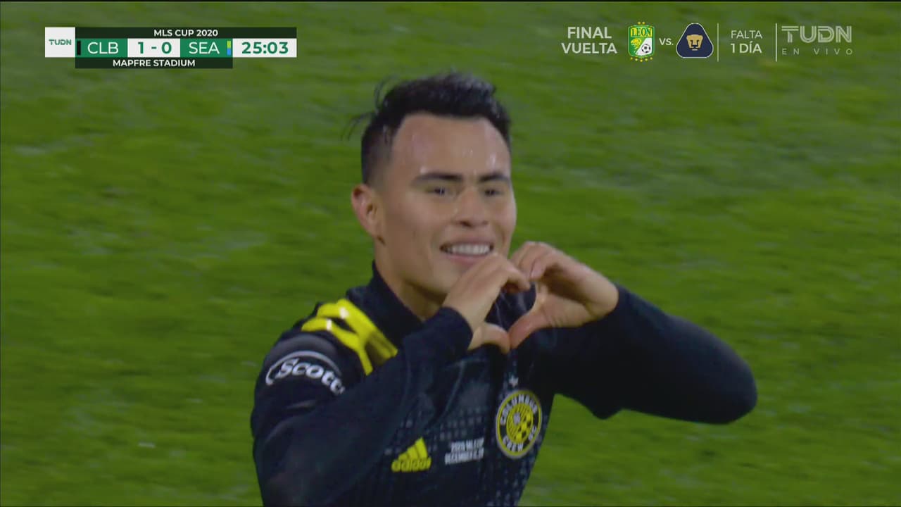 ¡Columbus Crew toma ventaja! Lucas Zelarayán hace el 1-0 ante Sounders