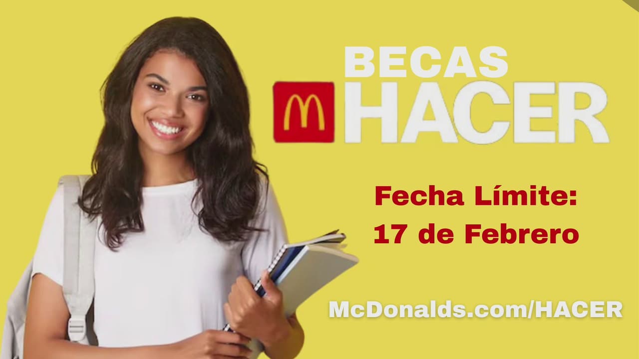 Las becas "HACER" de Mcdonald's