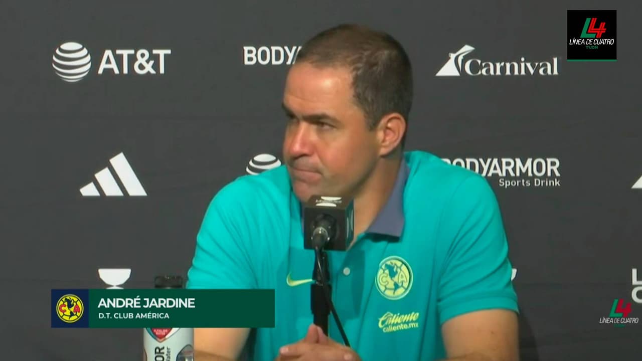 Jardine acepta que América está lejos de su mejor nivel