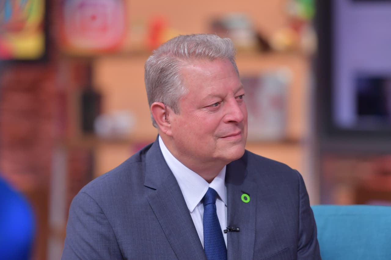 Al Gore compartió con nuestros conductores su preocupación por los cambios climáticos extremos que se presentan en el mundo.
