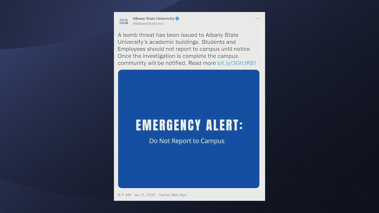 Una amenaza de bomba provoca el cierre de la Universidad Estatal de Albany