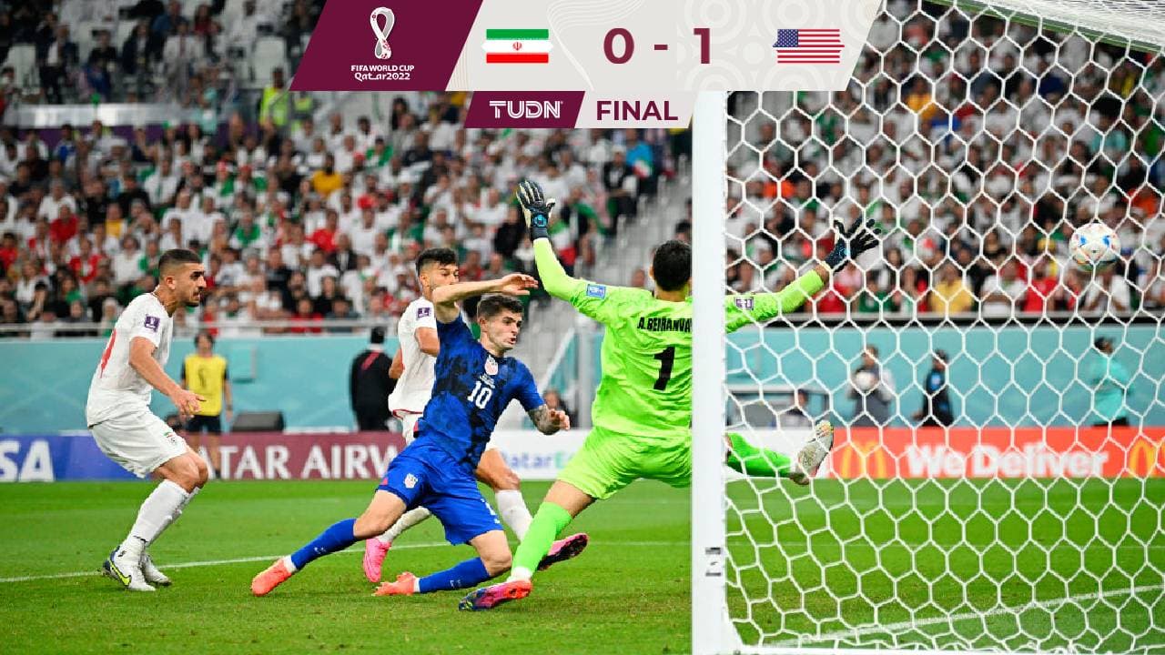 Con gol de Pulisic, Team USA venció a Irán y está en Octavos