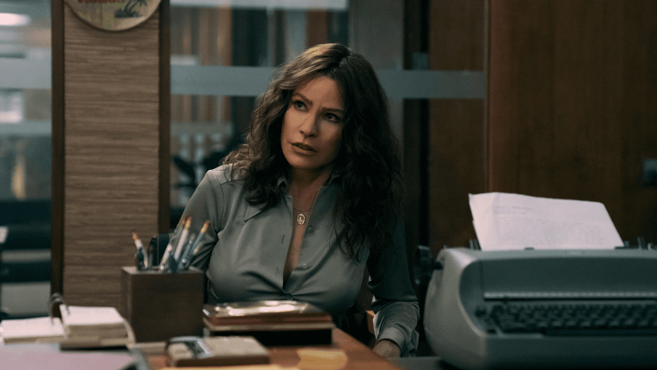 Sofía Vergara como Griselda Blanco en la serie de Netflix 'Griselda'.