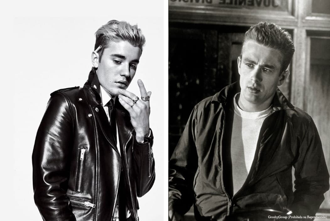 Nosotras deliramos por Justin Bieber, pero nuestras abuelitas se volvían locas (aunque no lo puedas imaginar) con James Dean. Mira a los galanes del pasado y a los de ahora.