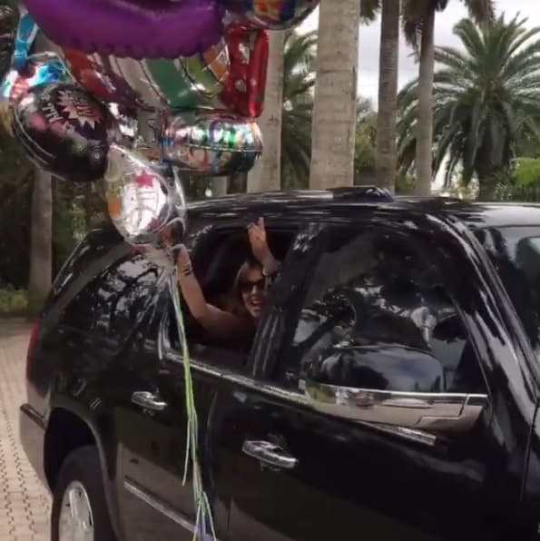 Para muestra esta locura que decidió hacer.