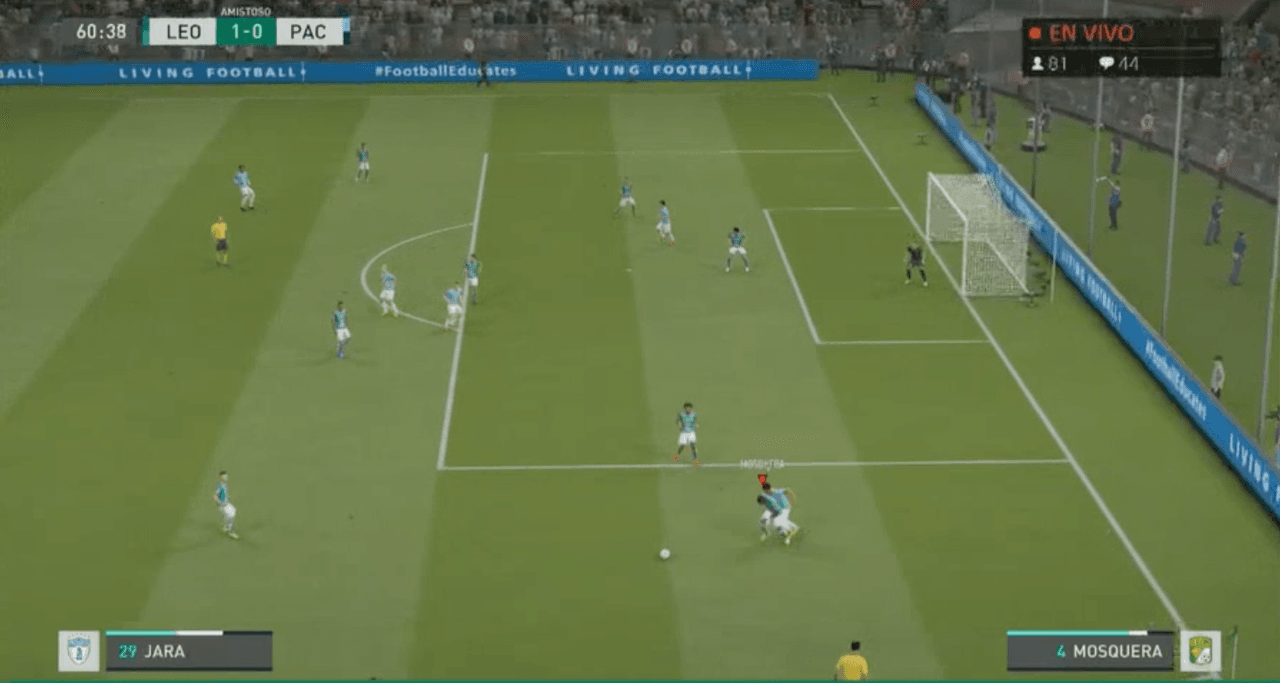 Nicolás Sosa continúa mandando junto a su León en la eLiga MX y ahora victimizaron a los Tuzos de Pachuca de Romario Ibarra.