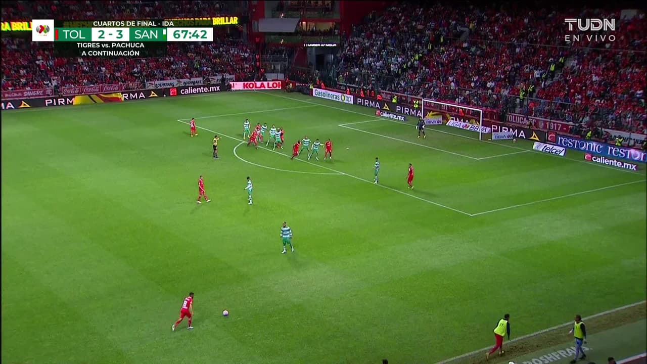 ¡TIRO ATAJADO! disparo por .