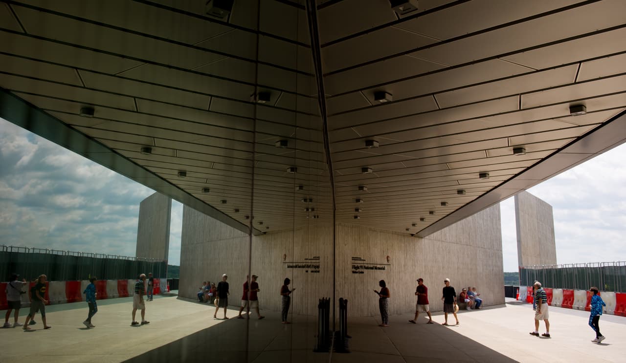 El
<a href="https://www.nps.gov/flni/index.htm" target="_blank">Flight 93 National Memorial </a>no es realmente un lugar con el que se tropiece la gente. Hay que buscarlo.
<br>